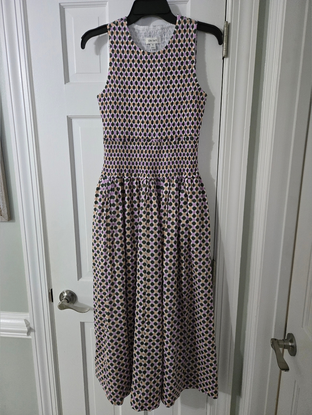 NWT Macys On 34th Sleeveless Lined Dress XS Pockets